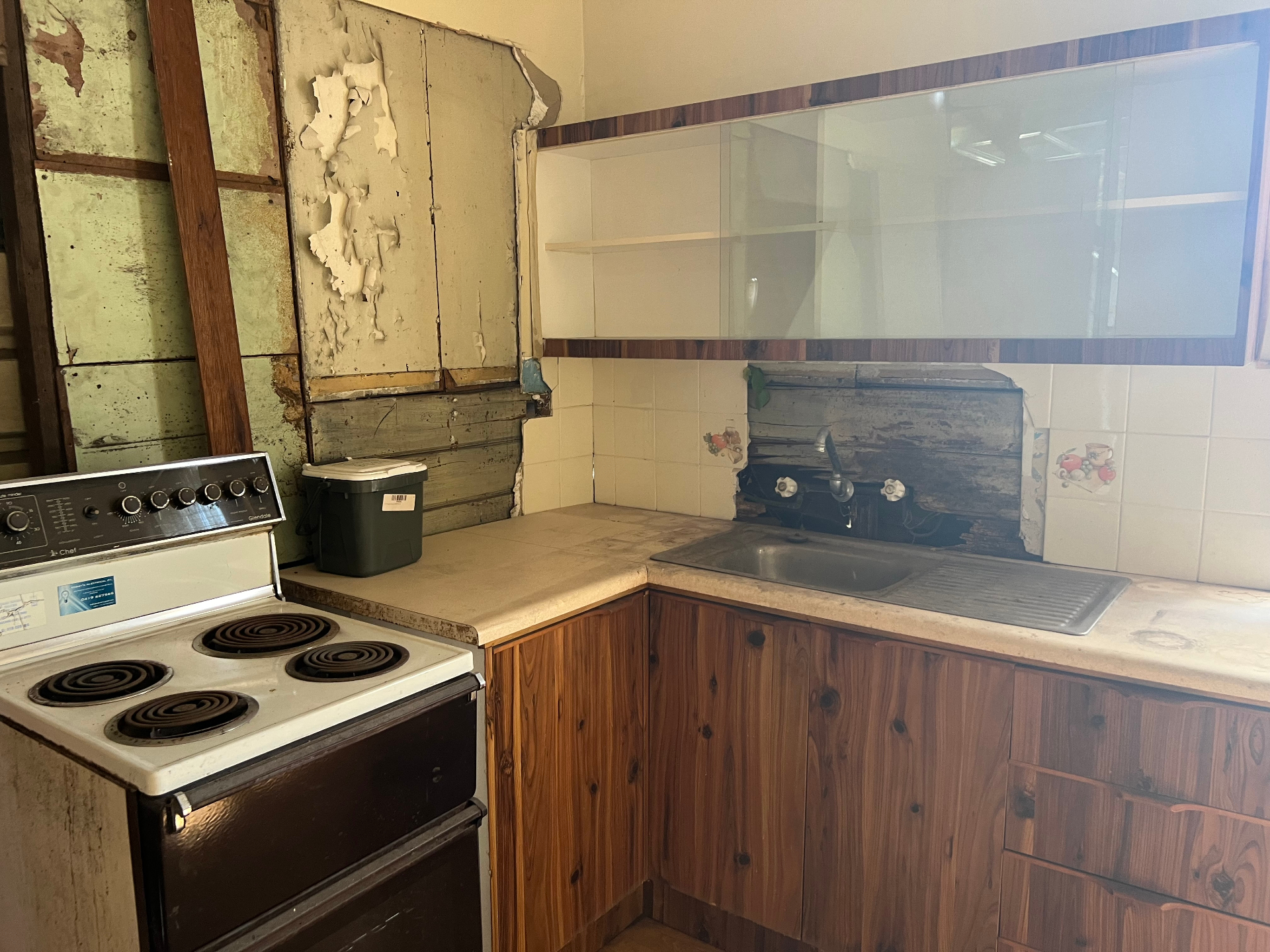 Before — Full kitchen renovation